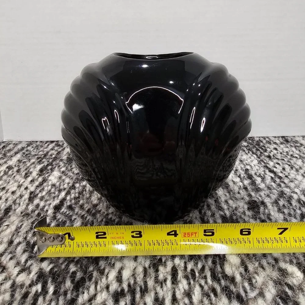 Vintage Frankel 1980's Art Deco Ceramic Vase‎
